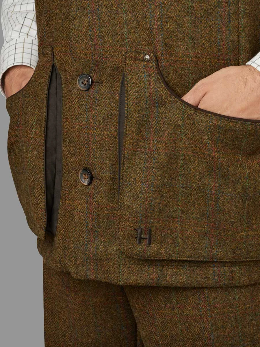 30% OFF HARKILA Stornoway 2.0 Shooting Waistcoat - Mens - Terragon Brown - Size: UK 44 & 48