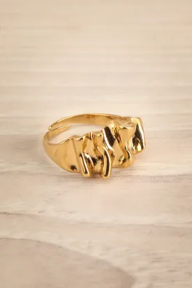 Alimoor Gold | Wavy Ring