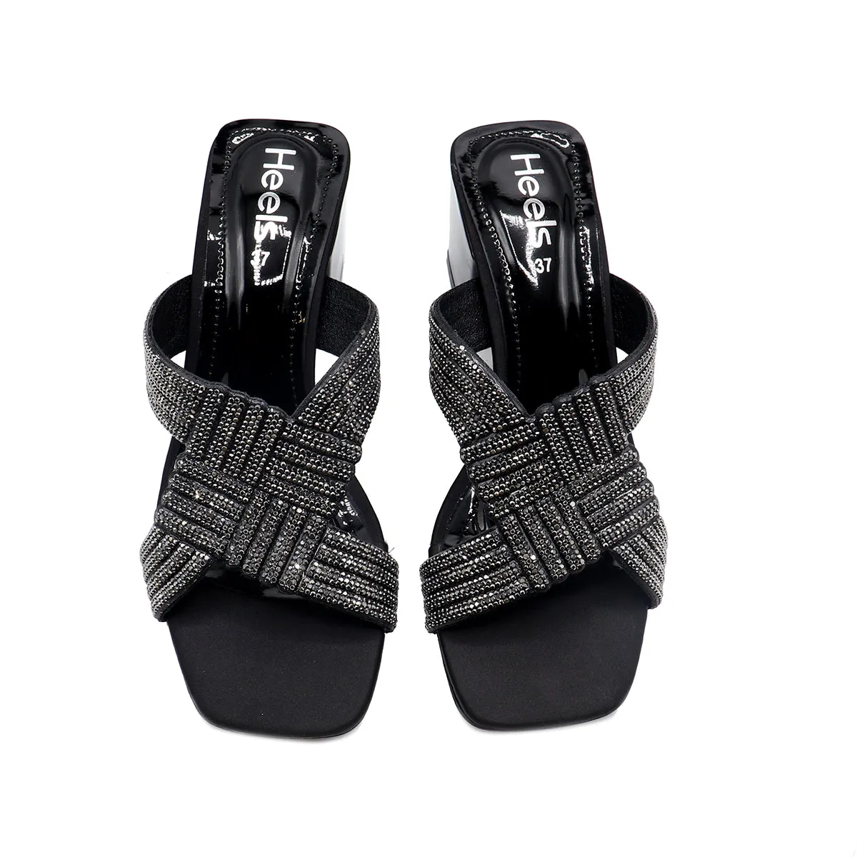 Black Fancy Slipper 045181