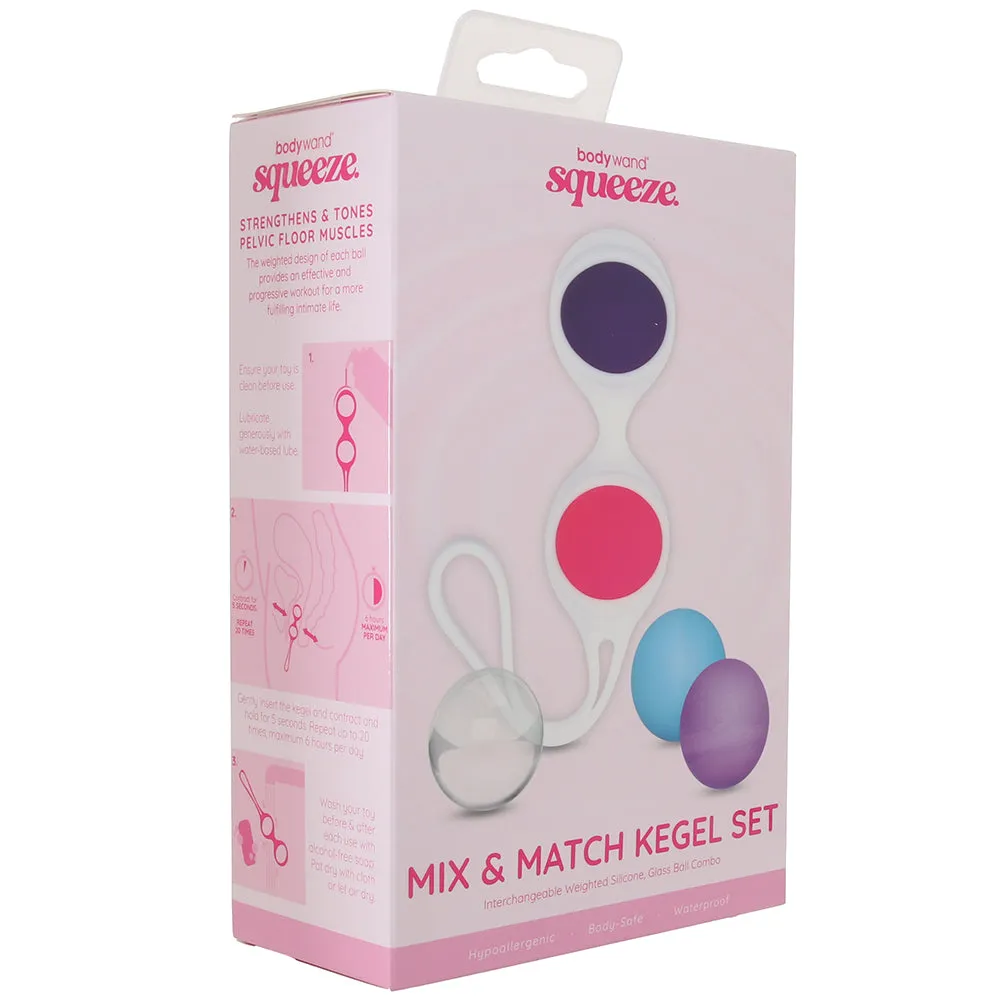 BodyWand Squeeze Mix & Match Kegel Ball Set