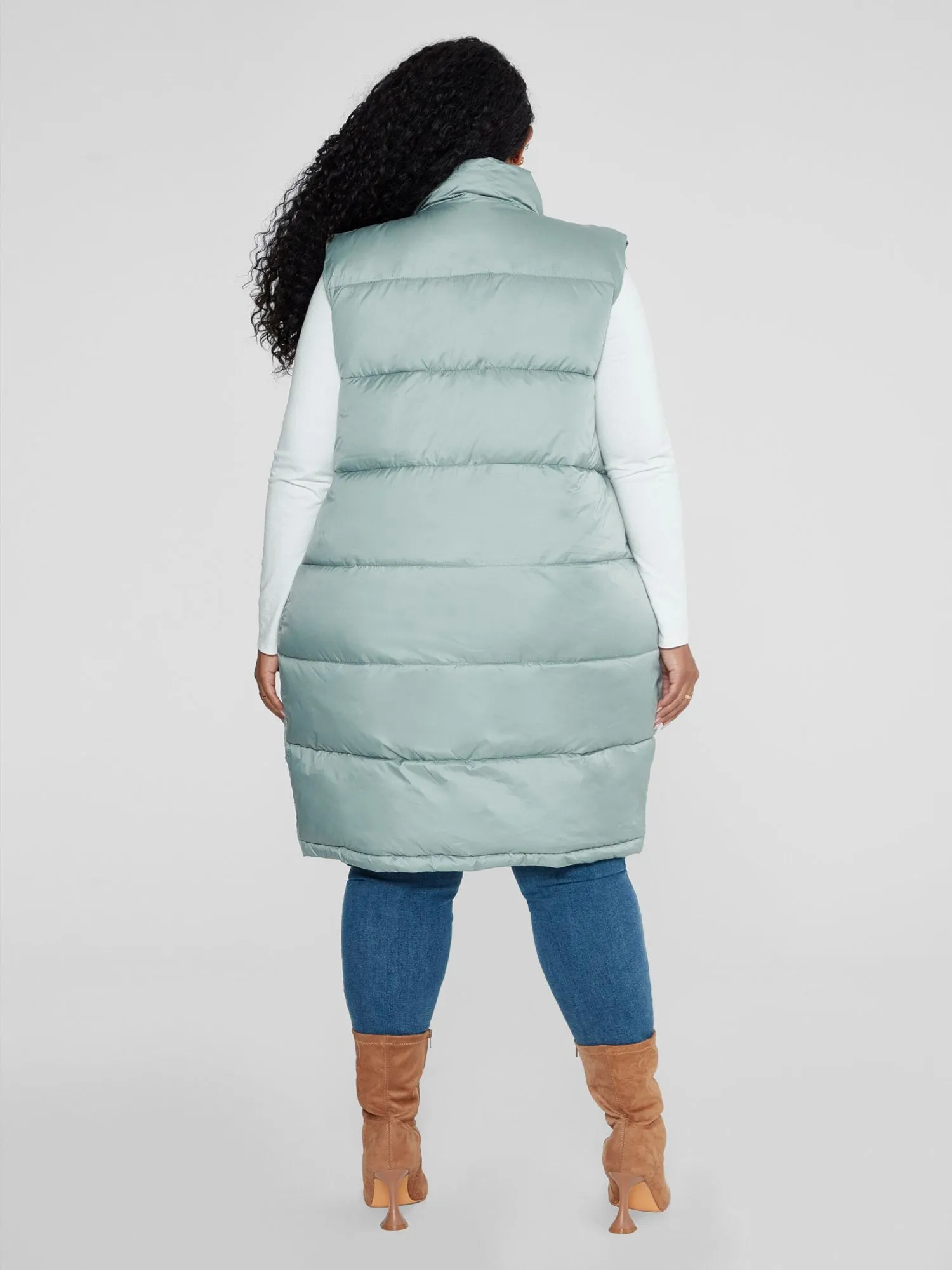 Chanice Long Puffer Vest