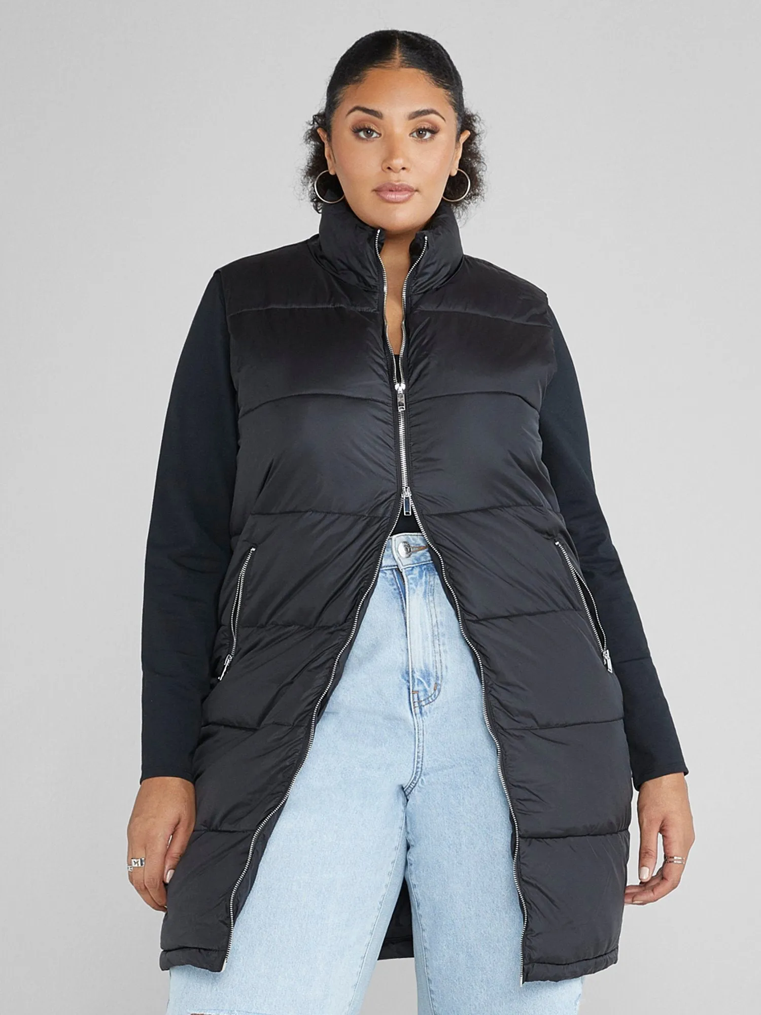 Chanice Long Puffer Vest