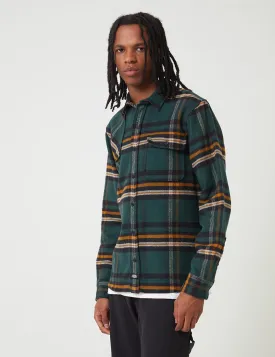 Dickies Prestonburg Check Shirt - Forest Green