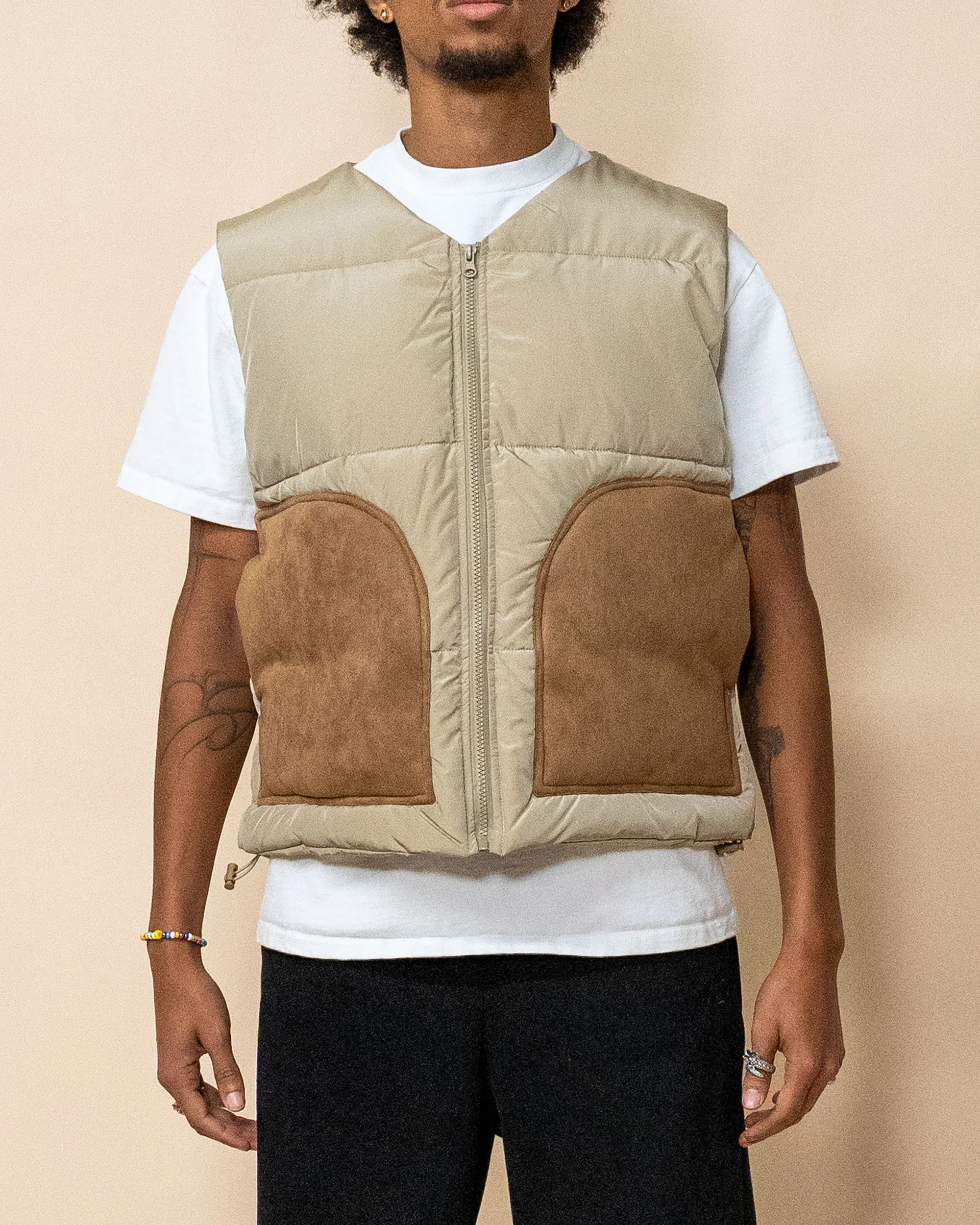 EPTM CONTRAST PUFFER-KHAKI