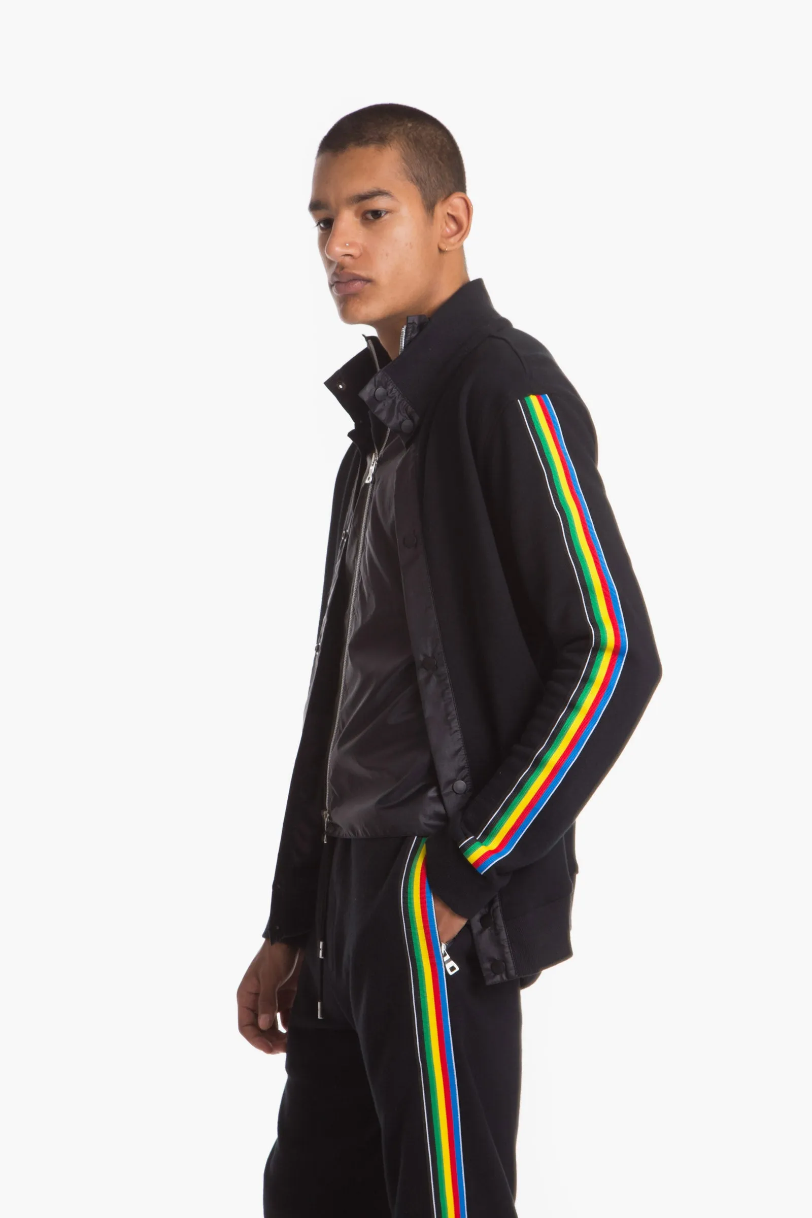 JOMO DOUBLE TRACK JACKET (BLACK)