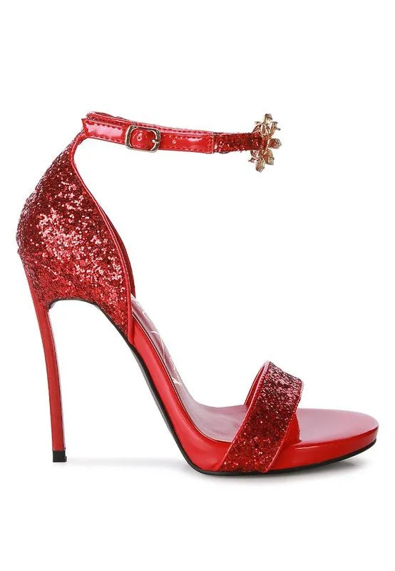 Josie Glitter Stiletto Heels