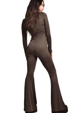 Jumpsuit Sports Workout Gray Pants