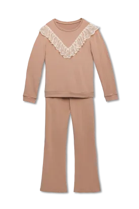 KHERA WOMEN’S LOUNGEWEAR SET SAND