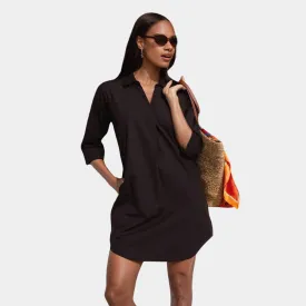 Ladies Poplin Shirt Dress