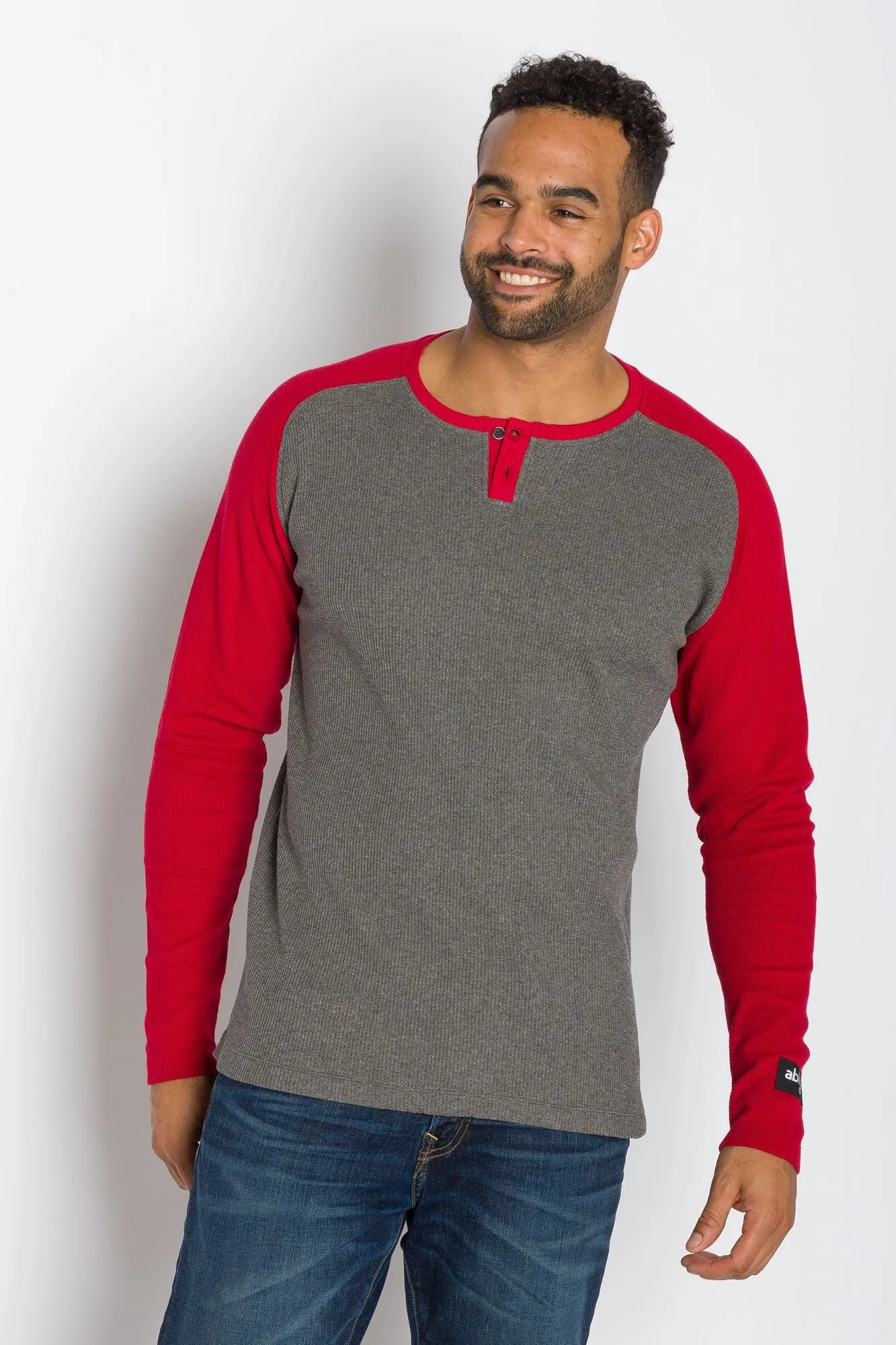 Lyon | Men's Raglan Thermal With Placket