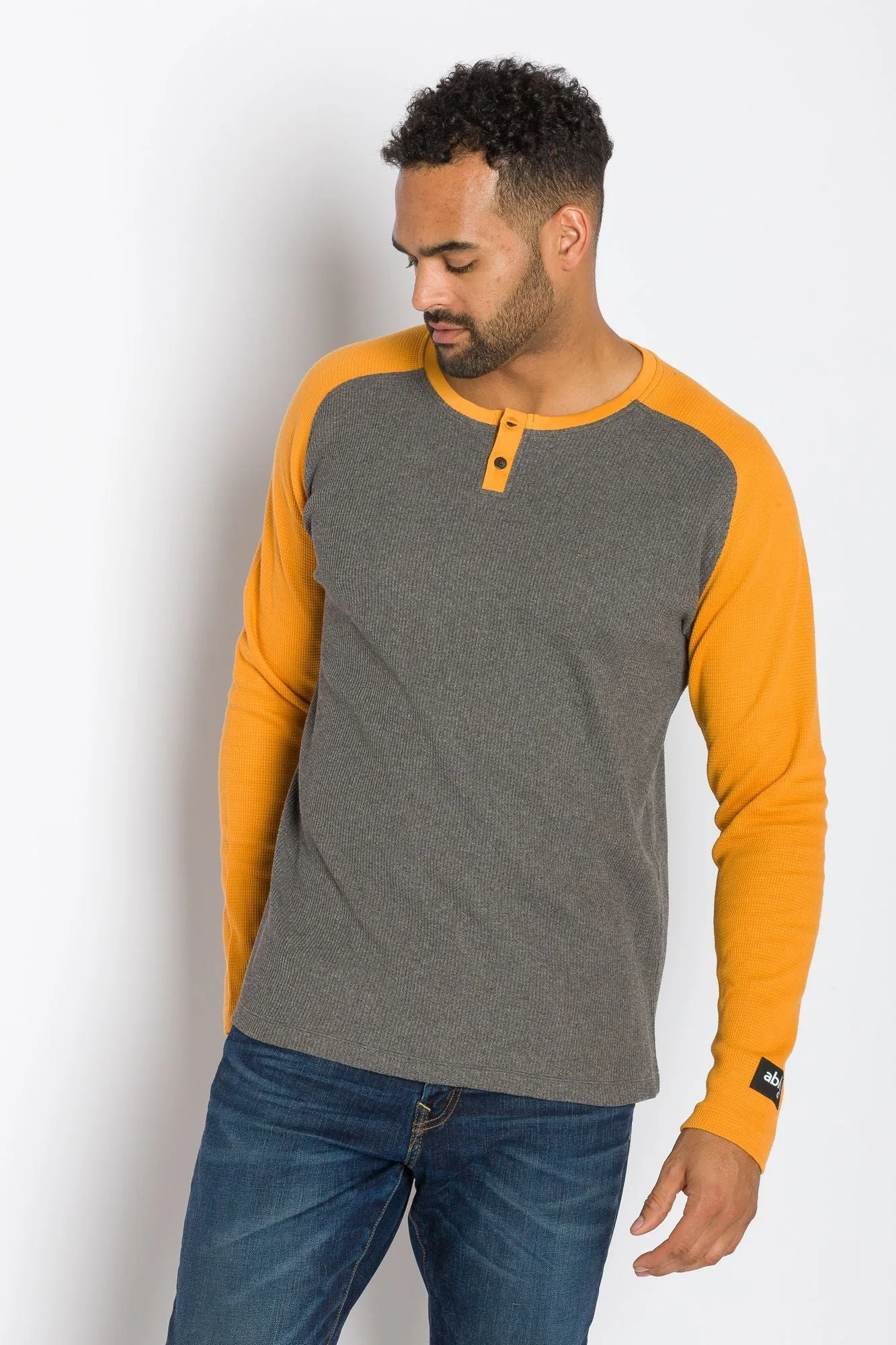 Lyon | Men's Raglan Thermal With Placket