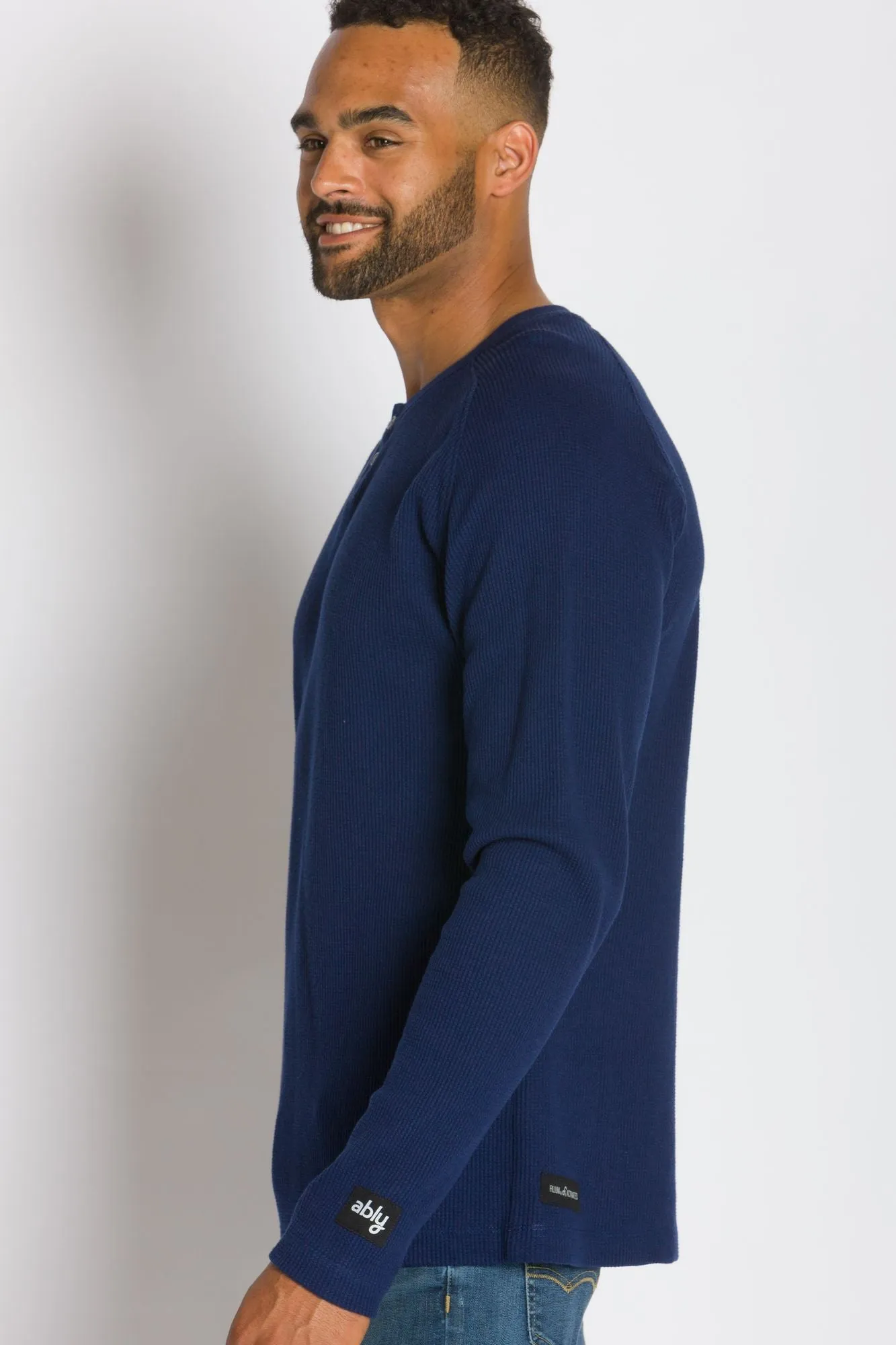 Lyon | Men's Raglan Thermal With Placket