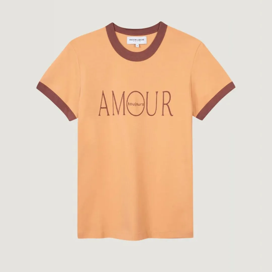 "Toujours Dans Amour" Montherlant T-Shirt (Safari Tan)