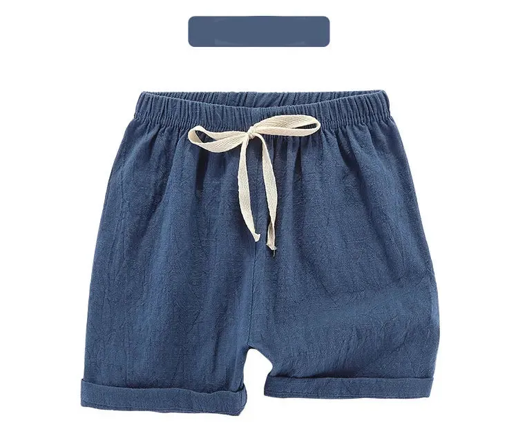 Short Pants Children Shorts for Boys Girls  Clothes Cotton Solid Breathable Summer  Casual Sports Beach Kids Shorts ElasticYoung