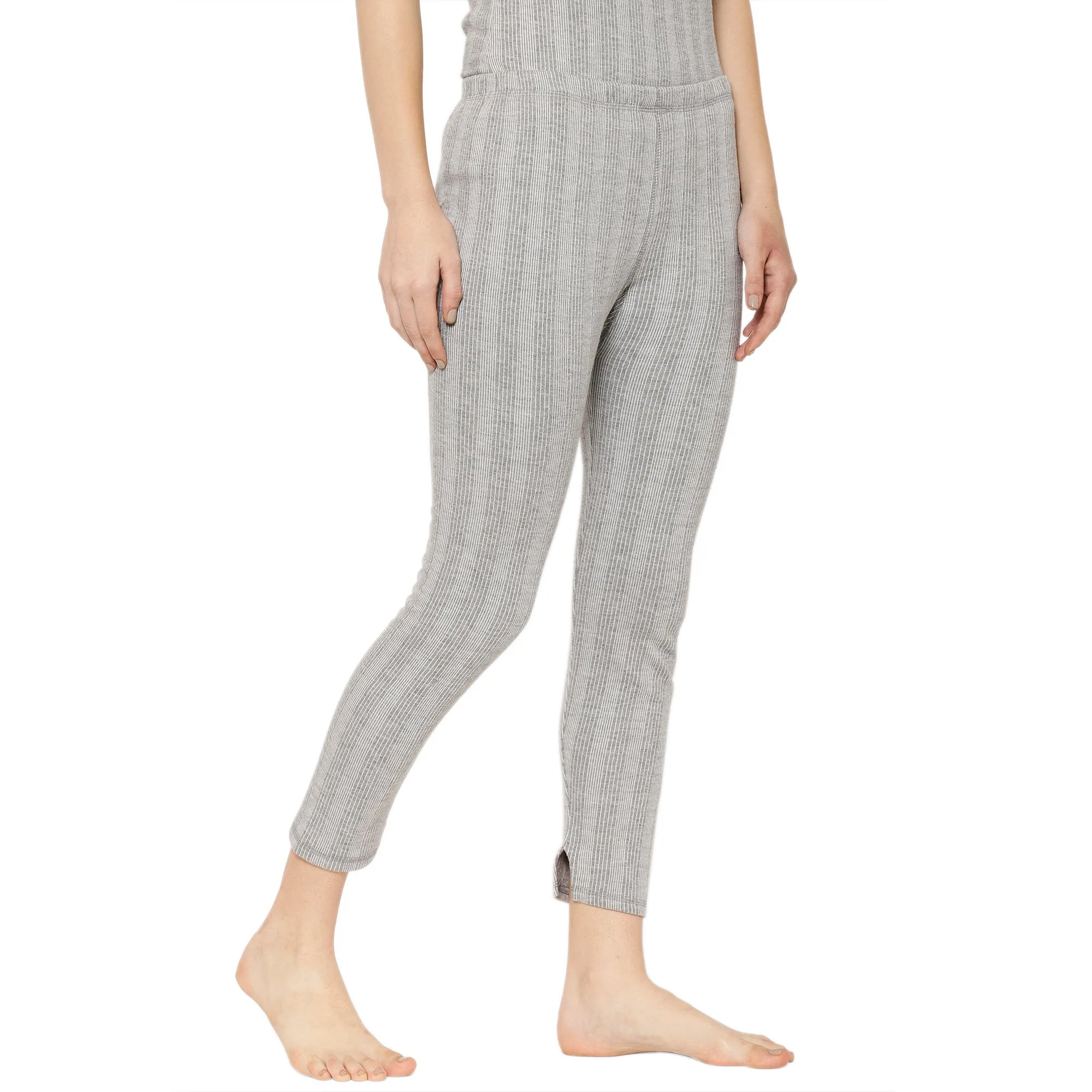 Vimal Jonney Grey Bottom Thermal For Women's