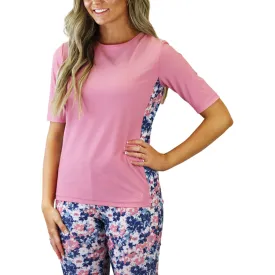 Women's Short Sleeve Crew Sun & Swim Shirt